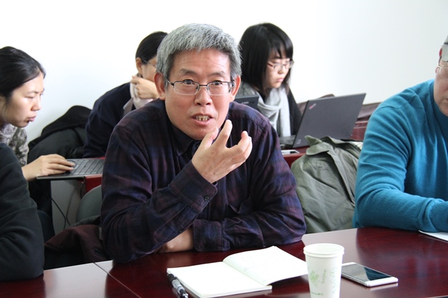 張永清在會上發言