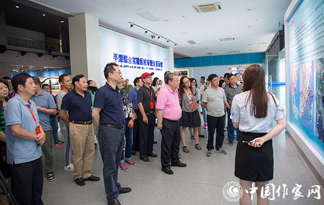 采訪團參觀平潭綜合實驗區規劃館