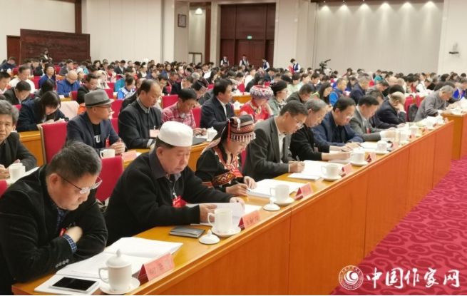 第六屆全國少數民族文學創作會議現場