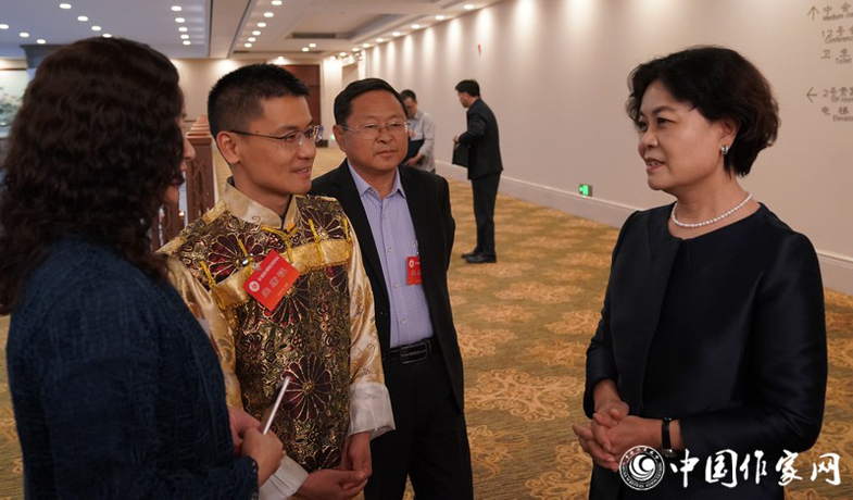 第六屆全國少數民族文學創作會議組圖（交流探討）