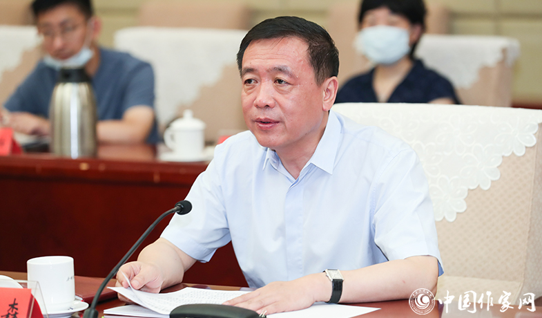 中國作協黨組書記、副主席張宏森出席會議并講話
