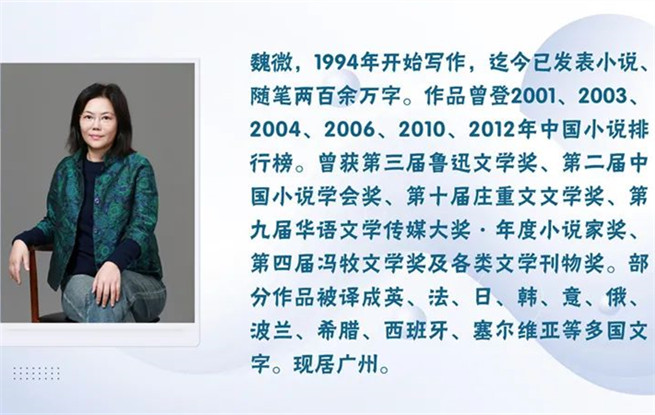 魏微：越過山丘，細數人世編年