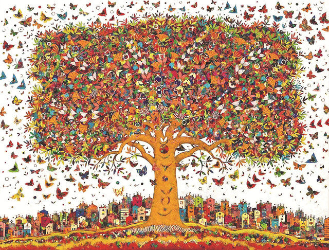 生命之樹（油畫） 讓·佛朗索瓦·拉瑞爾（法國） 作