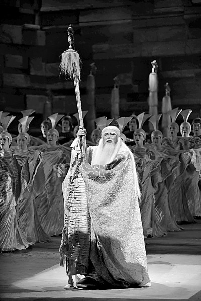 受到國家藝術基金資助的歌劇《大漢蘇武》劇照 光明圖片