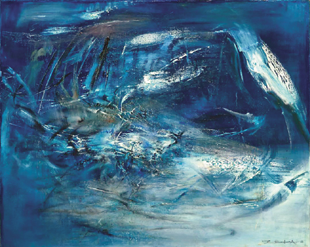 09.03.65(油畫) 趙無極