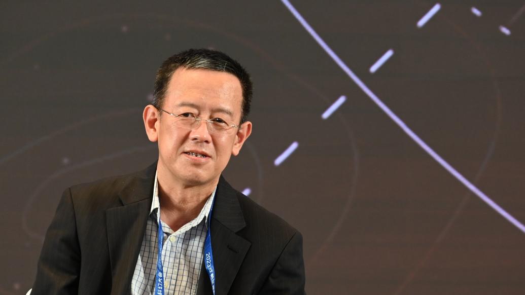 2023年10月20日，參加成都世界科幻大會的韓松