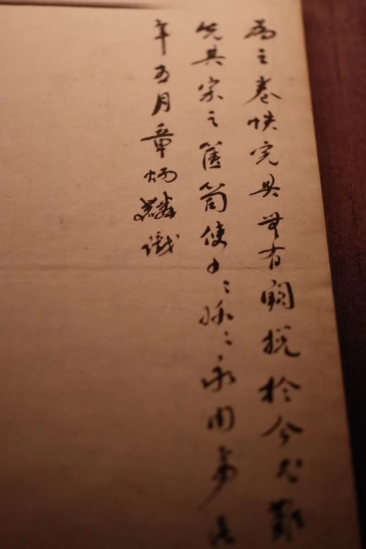 “太炎傳薪——章炳麟與蘇州展”現場 注:本文現場圖片均由澎湃新聞記者 李梅 攝