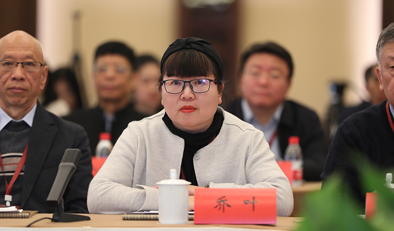 獲獎作家喬葉發言