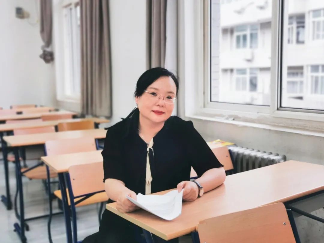 2021年，張莉在北師大教室