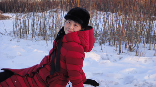 在故鄉雪景中的遲子建