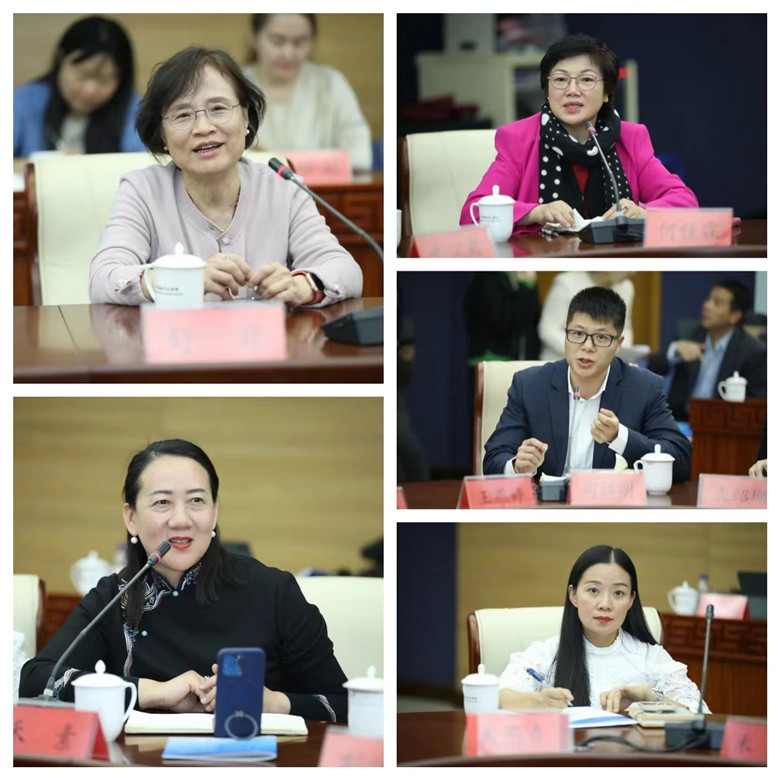 舒非、禾素、何佳霖、周江明、吳燕青發言