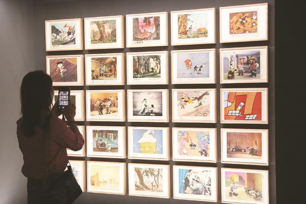 “繪動世界”展覽現場。 （主辦方供圖）