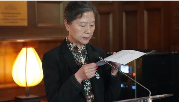 作家王安憶（圖片來源：法國領事館）