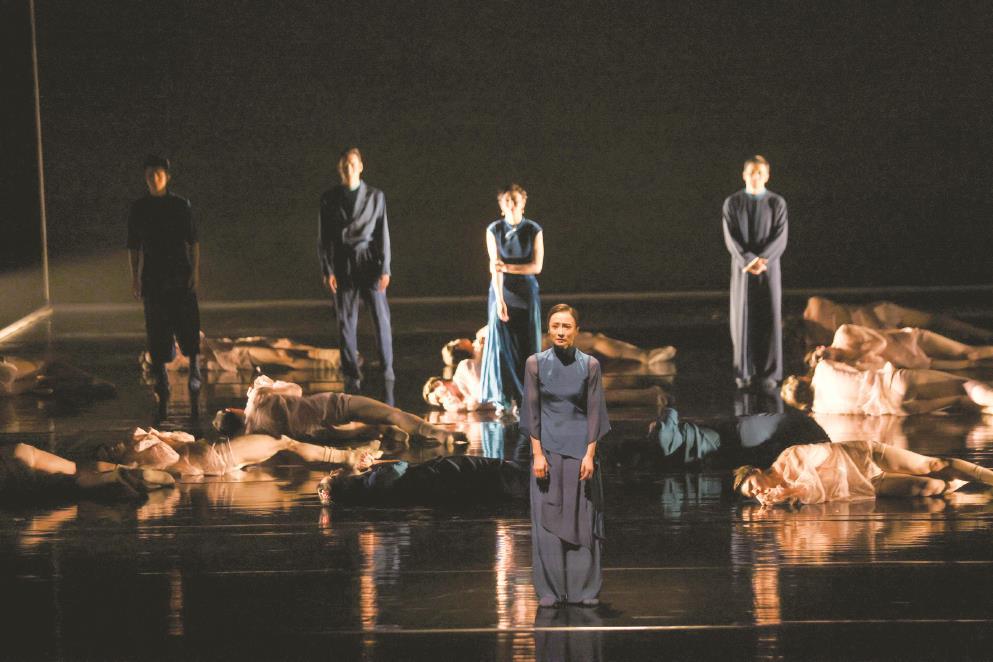 東方藝術中心原創舞劇《雷雨》舉行彩排。 本報記者 葉辰亮攝