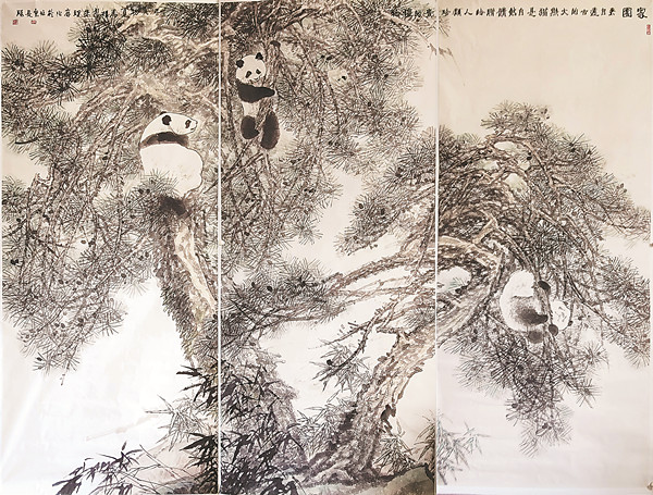 家園（中國畫 2019年） 朱理存、馬振聲 作