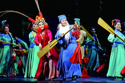 《運河謠》作為國家大劇院的首部原創民族歌劇，集中體現出文學性與音樂性的有機融合。資料圖片
