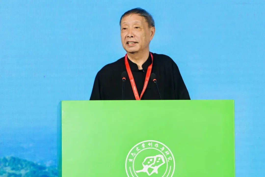 韓少功在2024年五指山生態文學周活動現場