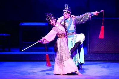 新編粵劇《竹林愛傳奇》在香港藝術節上演。資料圖片