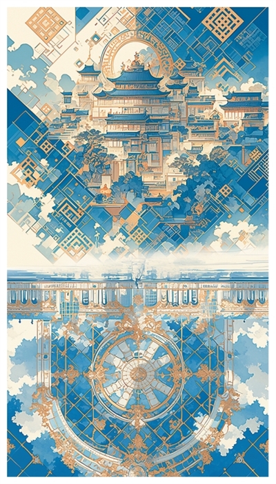 故宮凡爾賽天空之境 王京川作