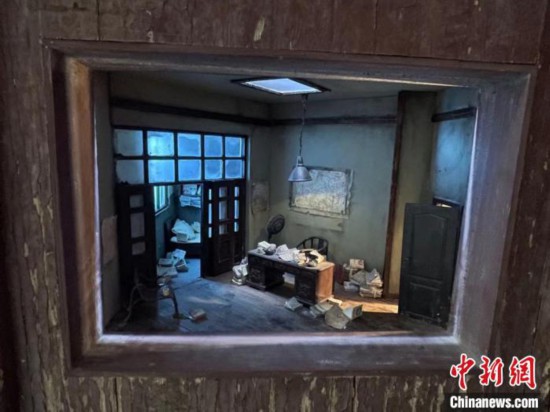 新創舞臺劇《輔德里》的劇場模型?！⊥τ?攝