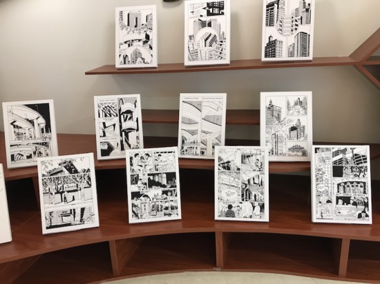 展廳現場，利奧波德?普魯登《上海故事》